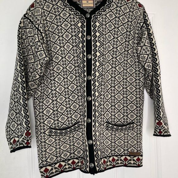 Dale of Norway Heavy Cardigan Sweater Jacket - Picture 2 of 16